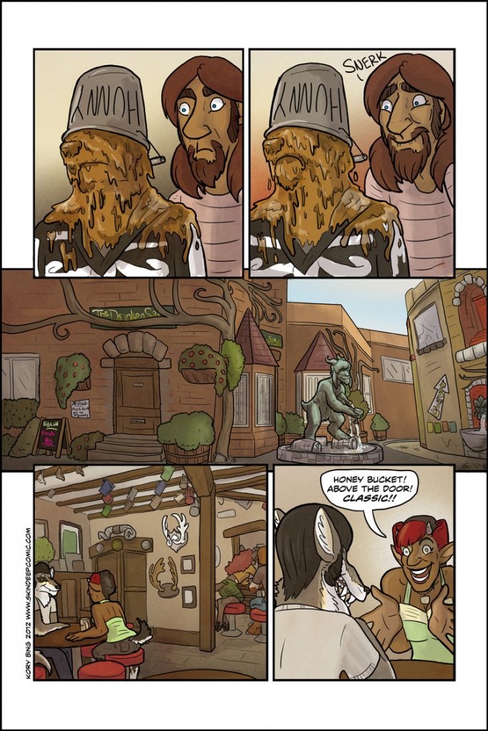 Yeah! Making a bugbear mad cannot POSSIBLY go wrong in any way
