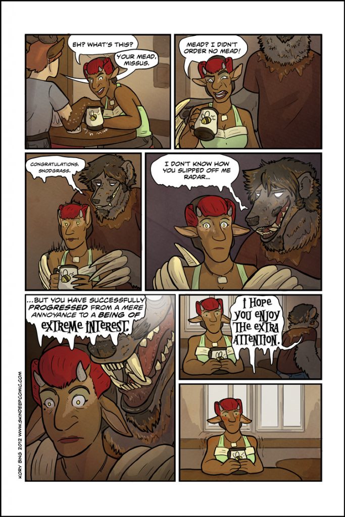 The Drunken Satyr has special Mead Mugs