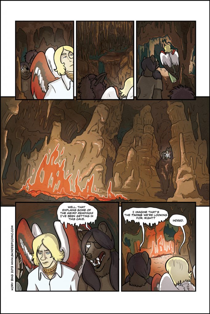 dang does everyone in this comic glow or what