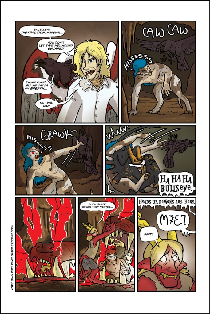 mullet dog hellhound was only a distraction, those sly devils